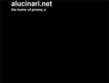 Tablet Screenshot of alucinari.net